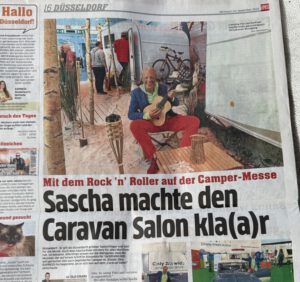 Sascha auf der Caravan Messe 2025